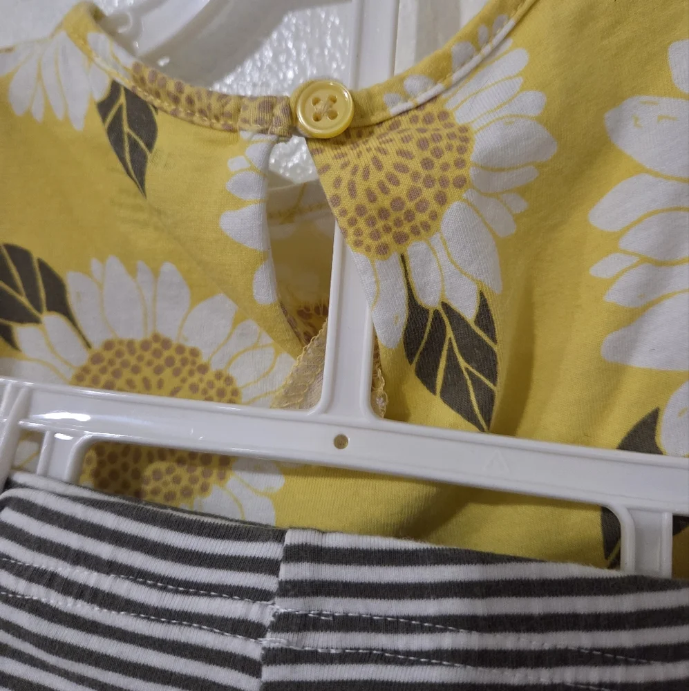 Carters Sunflower 2 Piece Outfit